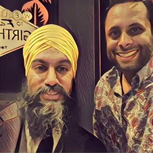 jagmeet singh | karim kanji