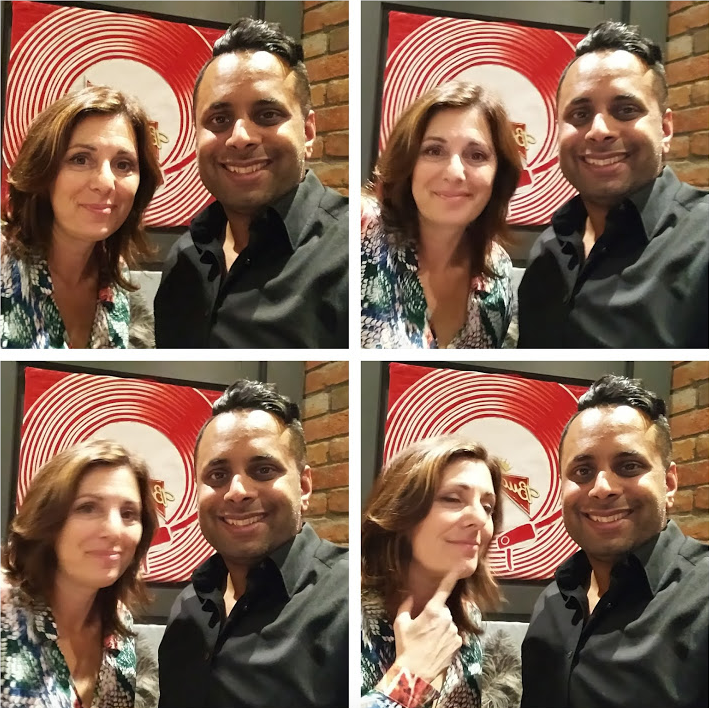 Erica Ehm and Karim Kanji