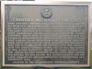 Christie's Methodist Cemetery