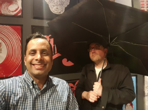 Marc Weisblott with Karim Kanji