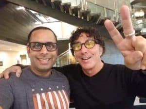 tom stephen with karim kanji