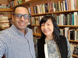 carrianne leung with karim kanji