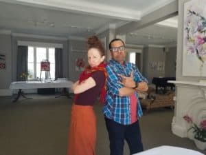 ingrid veninger and karim kanji