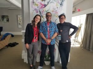 Mr Toilet: Lily Zepeda, Karim Kanji and Jack Sim