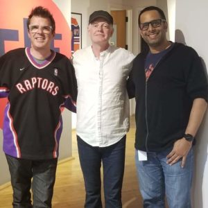 Gregg Tilston, Mark Howard and Karim Kanji