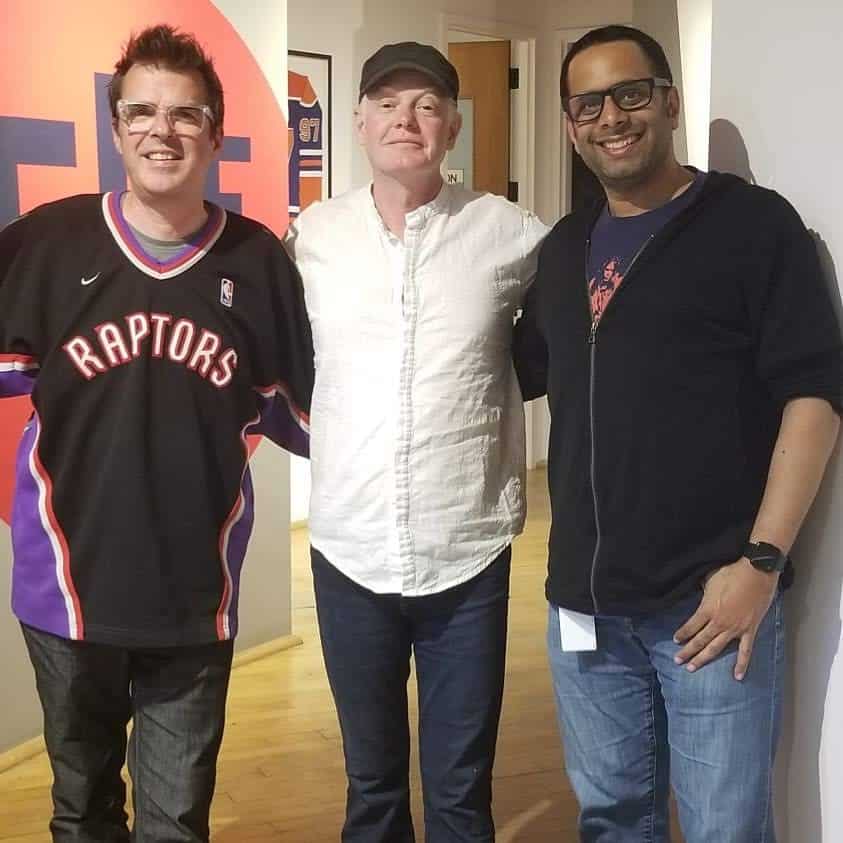 Gregg Tilston, Mark Howard and Karim Kanji