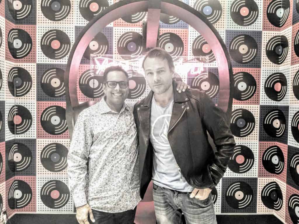 Jeff Teravainen with Karim Kanji