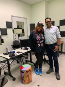 renee wynter with karim kanji
