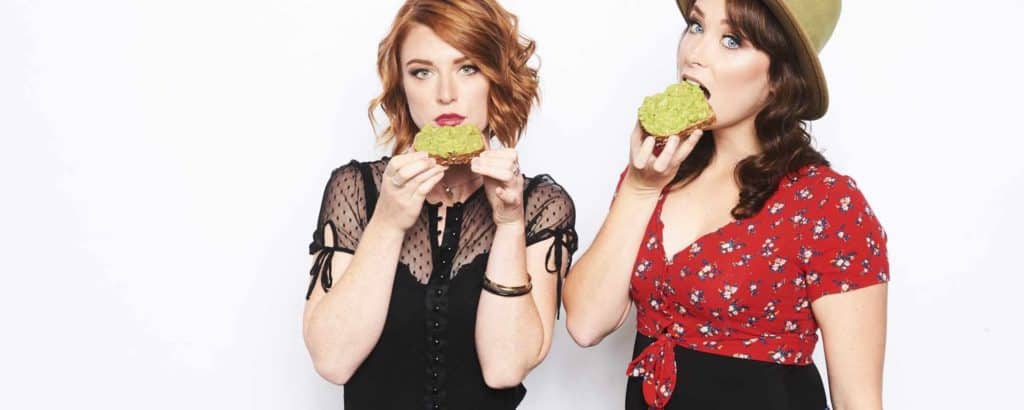 perrie voss and heidi lynch | avocado toast the series